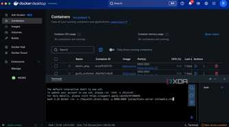 Running the kiwix container