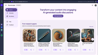 Illuminate Experiment page