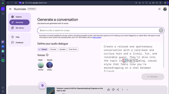 Illuminate Generate option