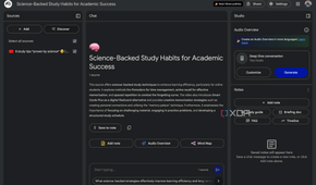 NotebookLM's Audio Overview feature
