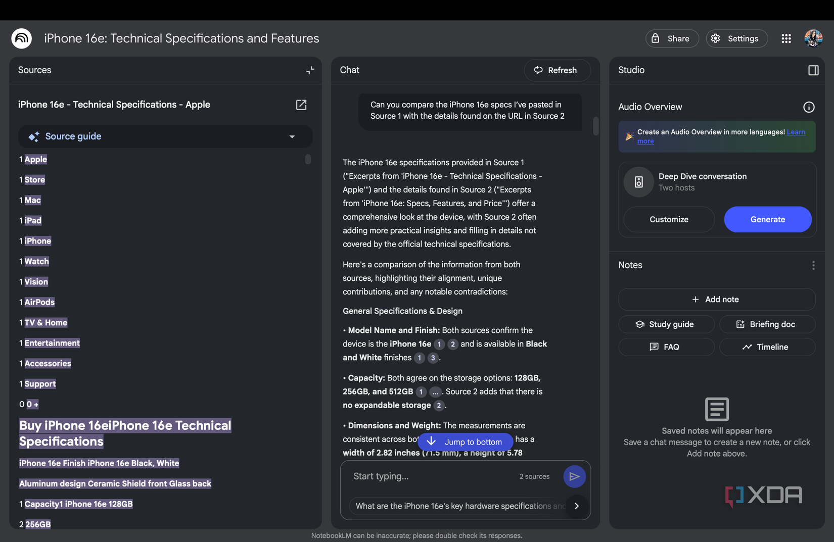 using notebooklm to fact check chatgpt conversations