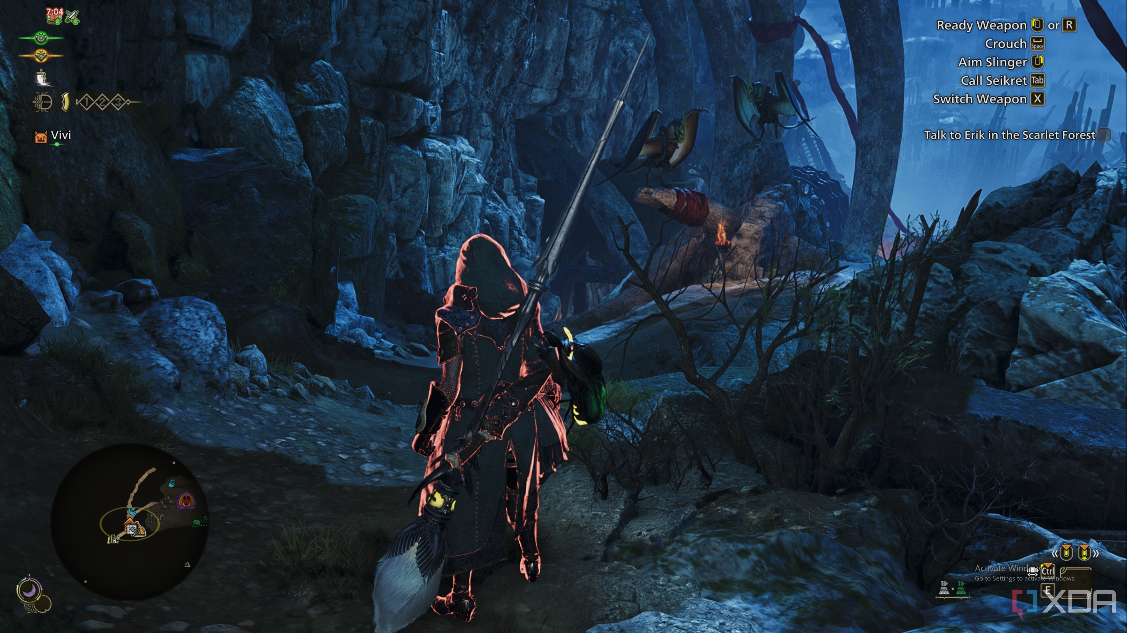Monster Hunter Wilds without upscaling