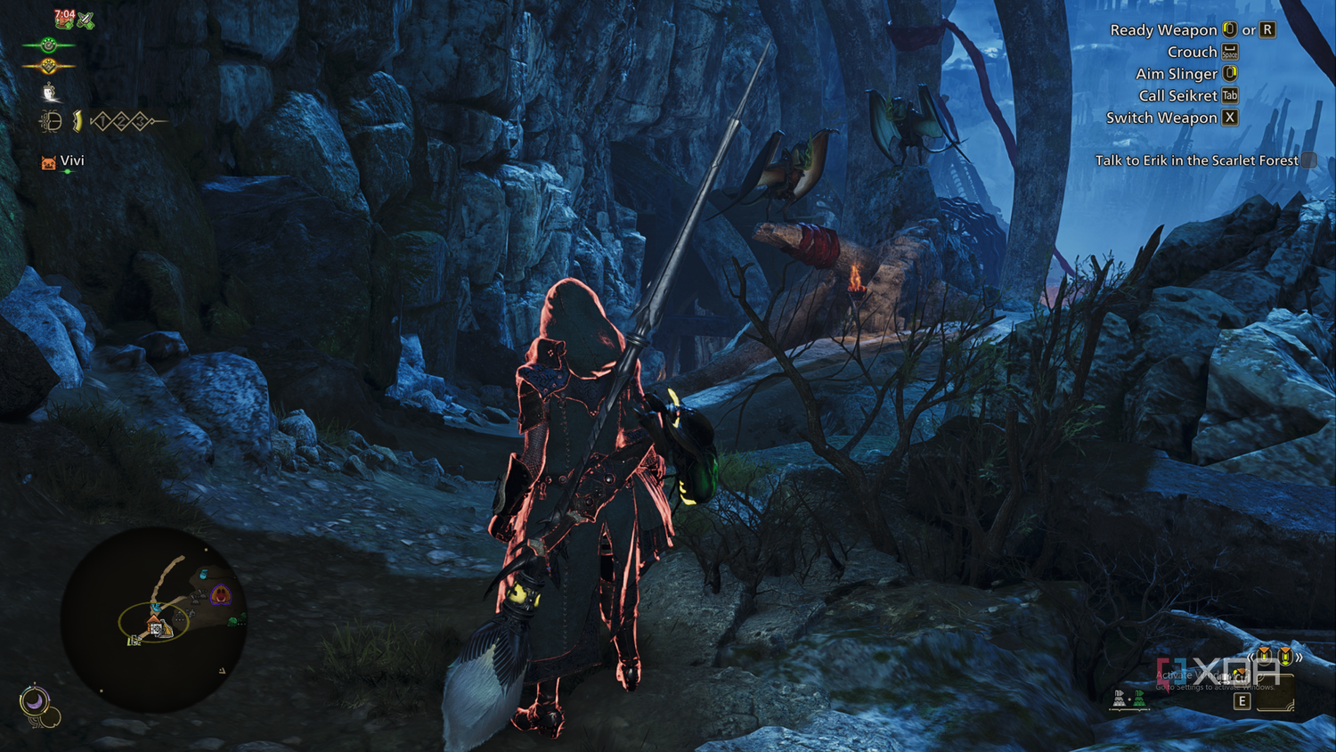 Monster Hunter Wilds without upscaling