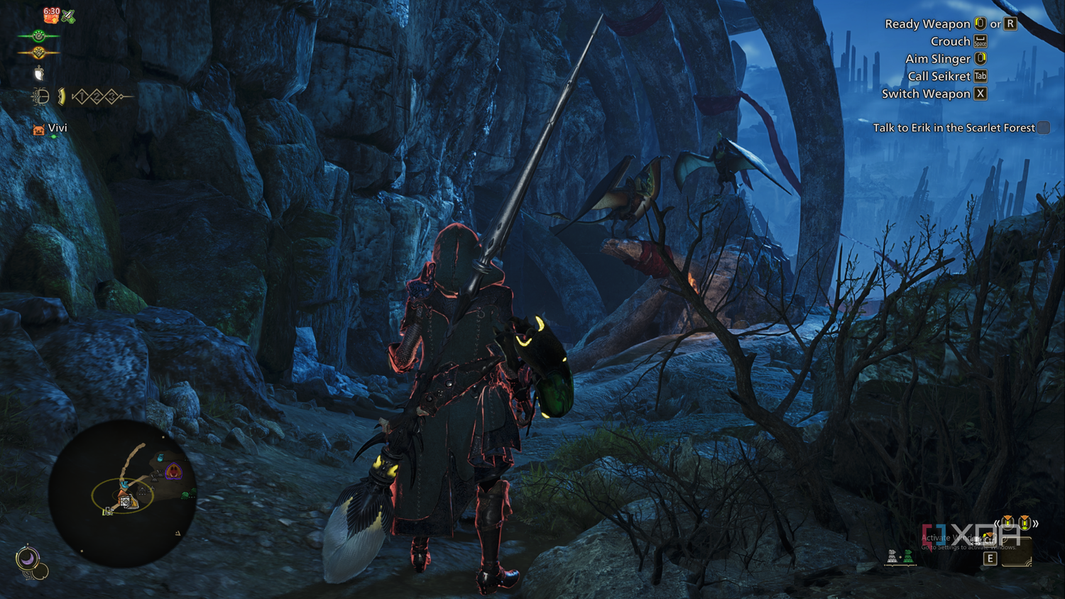 Monster Hunter Wilds with DLSS4 enabled