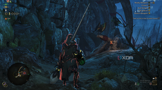 Monster Hunter Wilds with DLSS 4 and Frame-Gen enabled