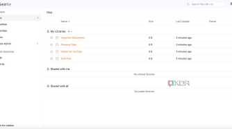 Seafile homepage