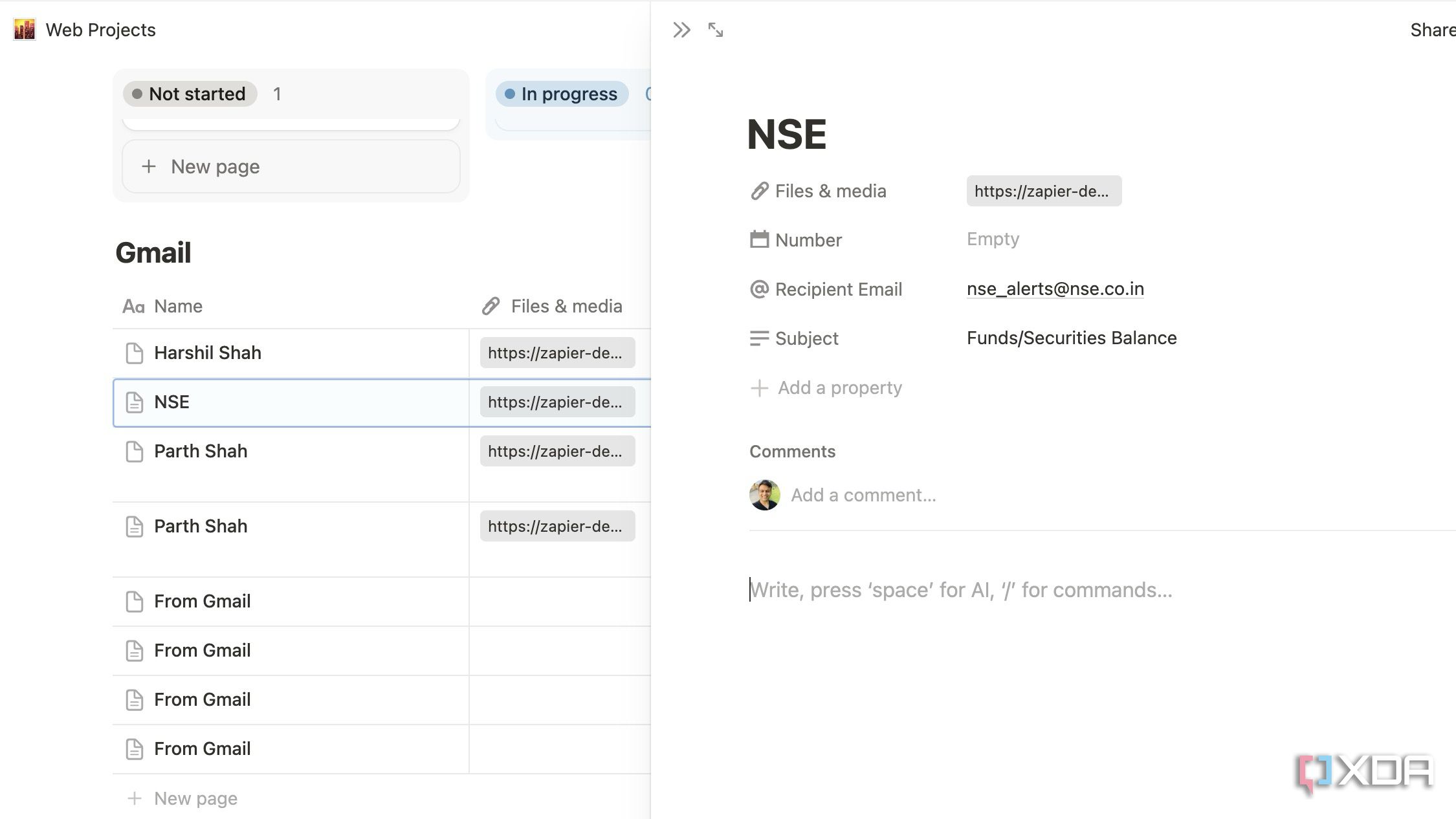 I use these 5 Notion database automations to stay on top of my tasks