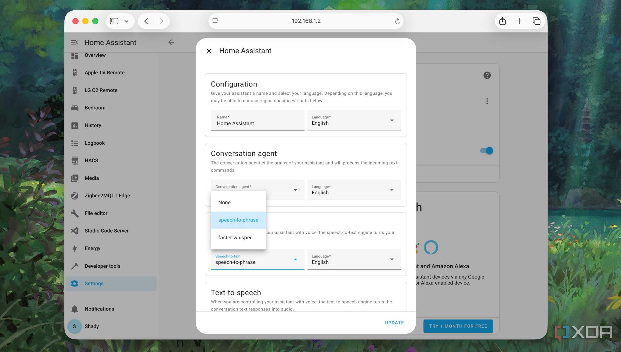 Set up Voice Pipeline in Home-Assistant
