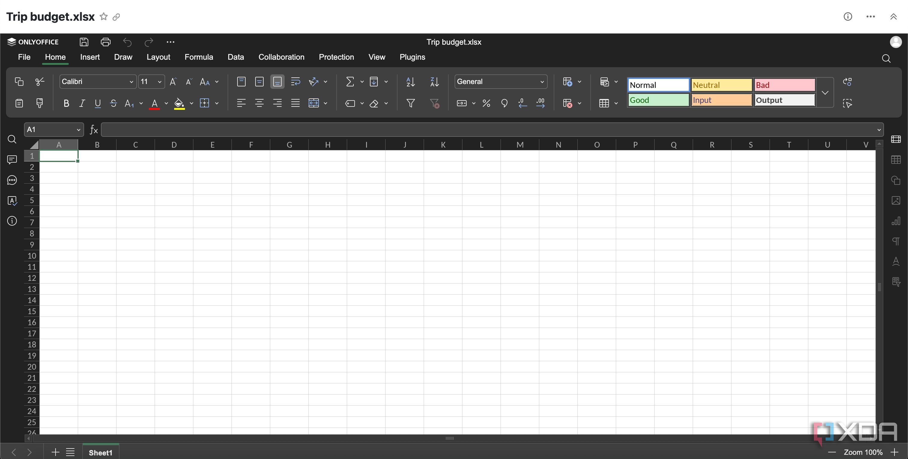 Spreadsheets on Seafile
