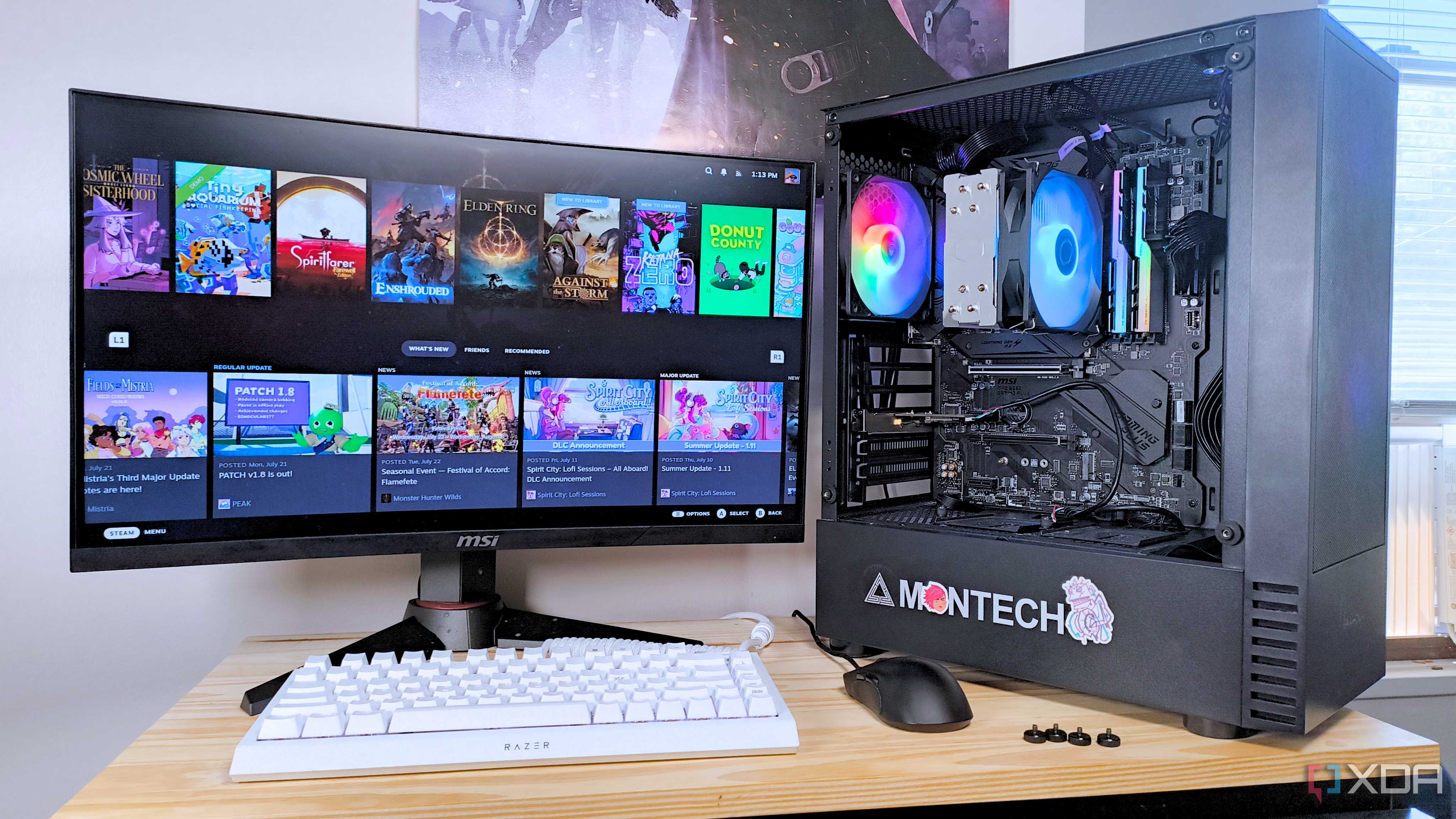 You don't have to wait for the Steam Machine - I built my own