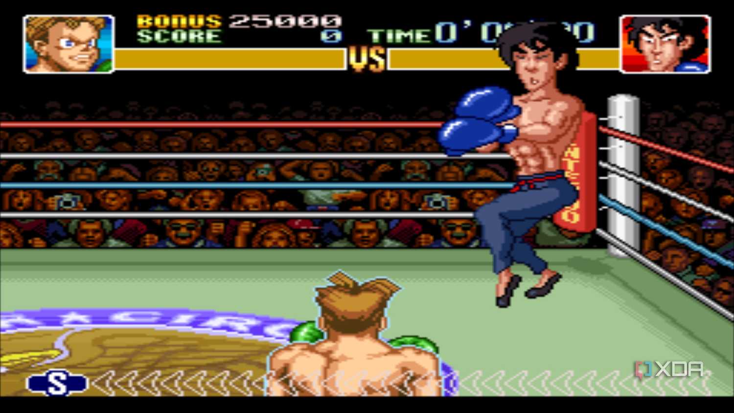 The fight against Dragon Chan in Super Punch Out!!