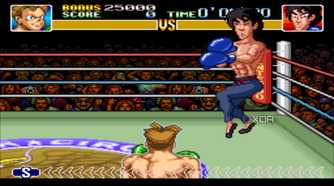 The fight against Dragon Chan in Super Punch Out!!