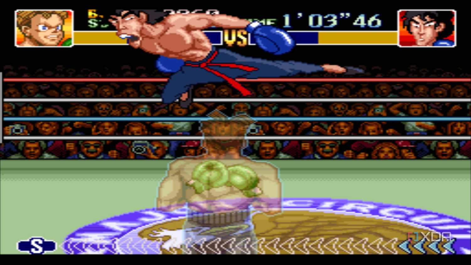 The fight against Dragon Chan in Super Punch Out!!