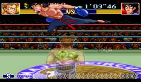 The fight against Dragon Chan in Super Punch Out!!