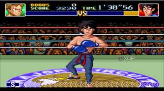The fight against Dragon Chan in Super Punch Out!!