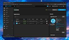 Opening the Syncthing web UI from TrueNAS Scale