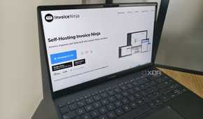 the invoice ninja self hosting website