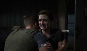 Abby crying in The Last of Us Part II.