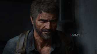 Joel grimacing in The Last of Us Part II.