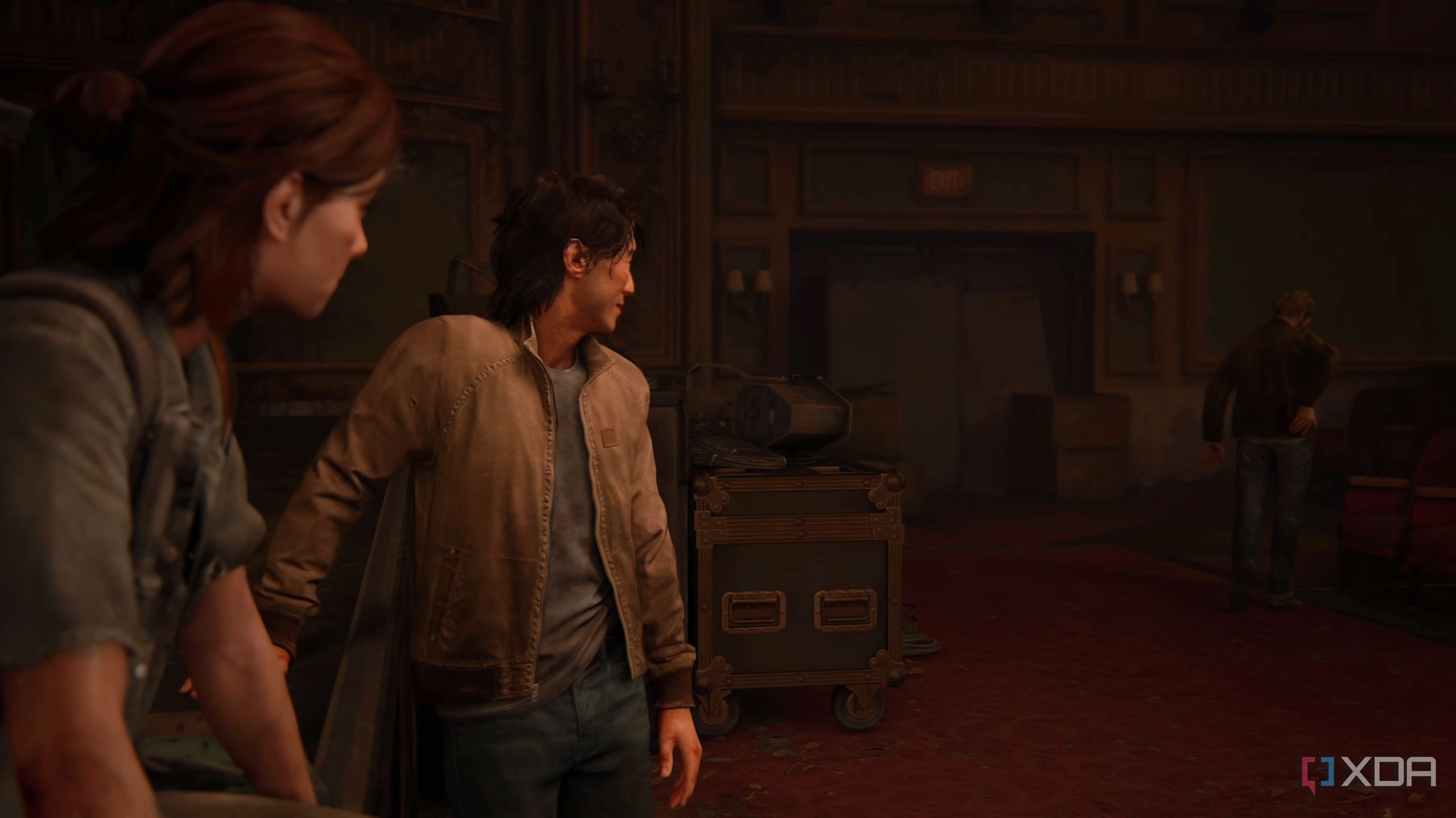 Jesse and Ellie in The Last of Us Part II Remastered.