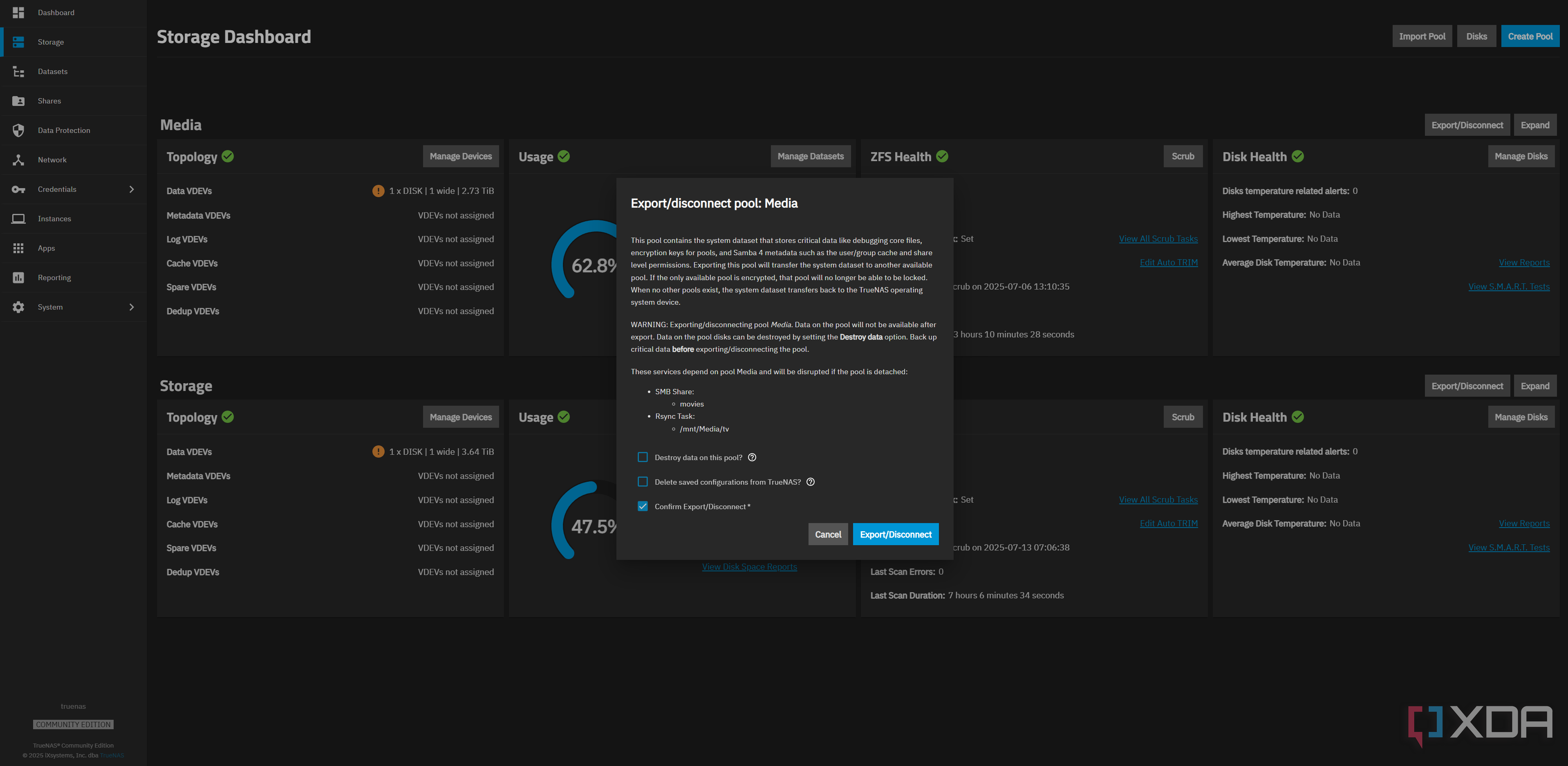 truenas-proxmox-migration-2-export