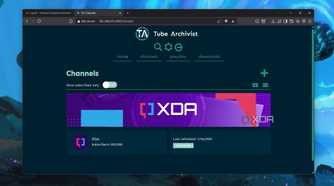 The Tube Archivist UI