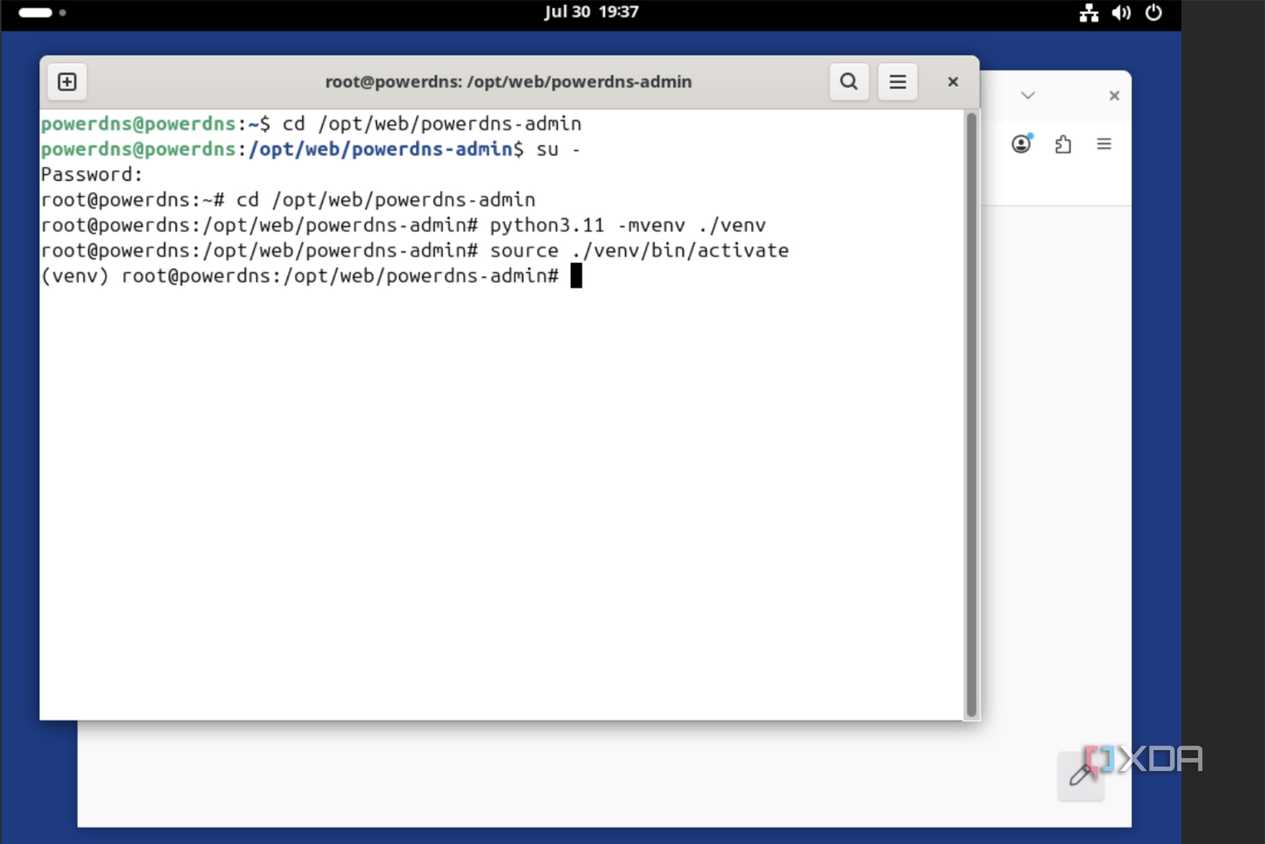 ubuntu-server-powerdns-python-venv