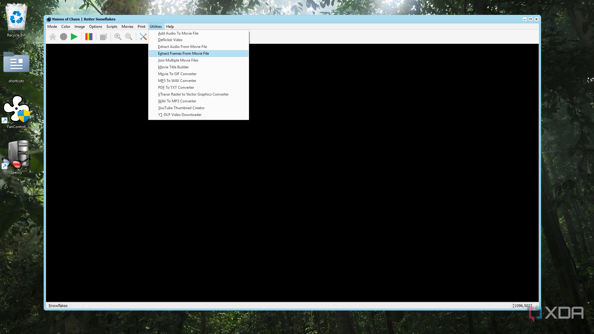 Visions of Chaos extra utilities, including converter options