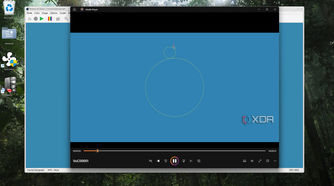 Visions of Chaos playing fractal animation in Windows video player