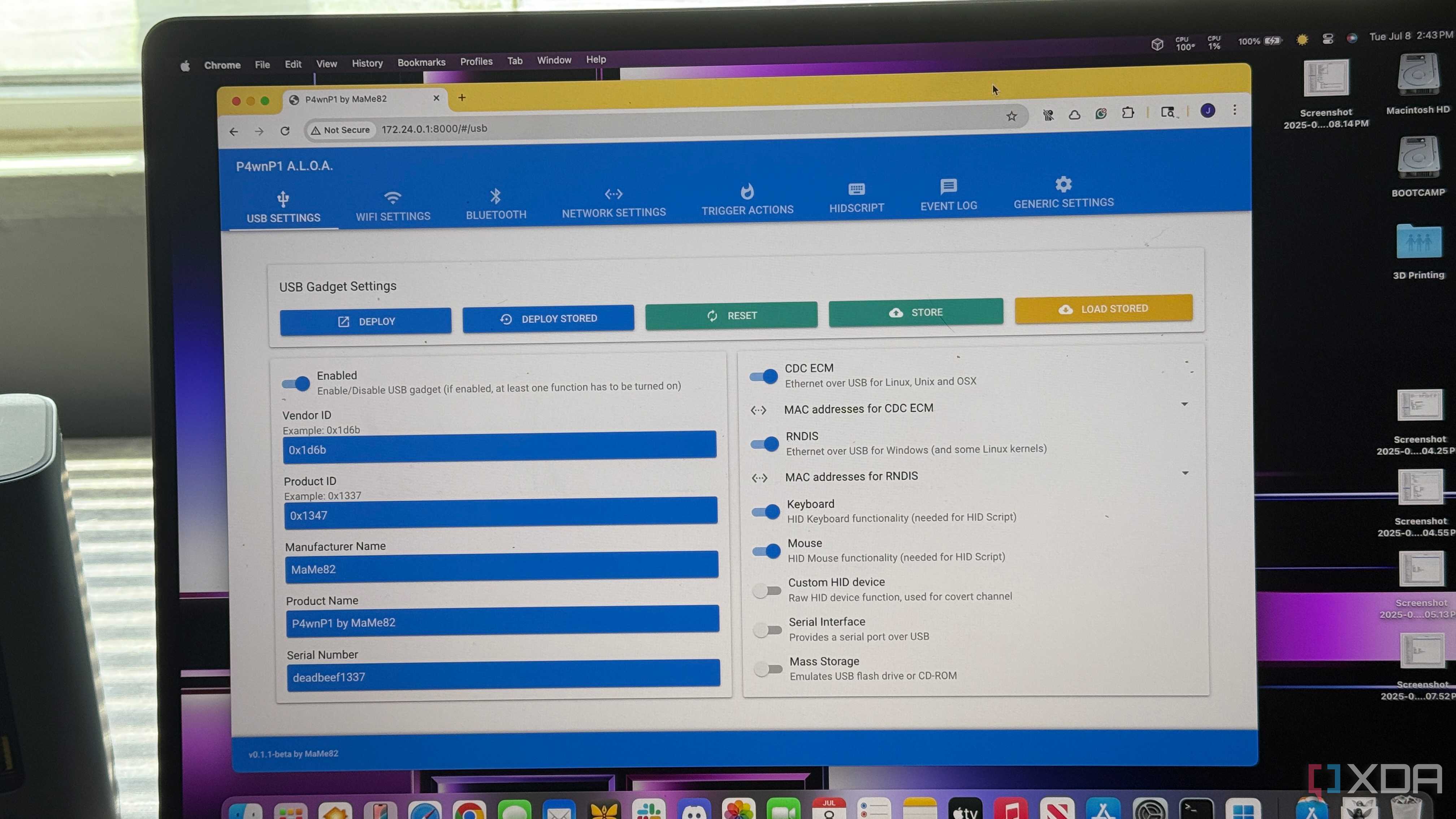 Web UI for P4wnP1_aloa
