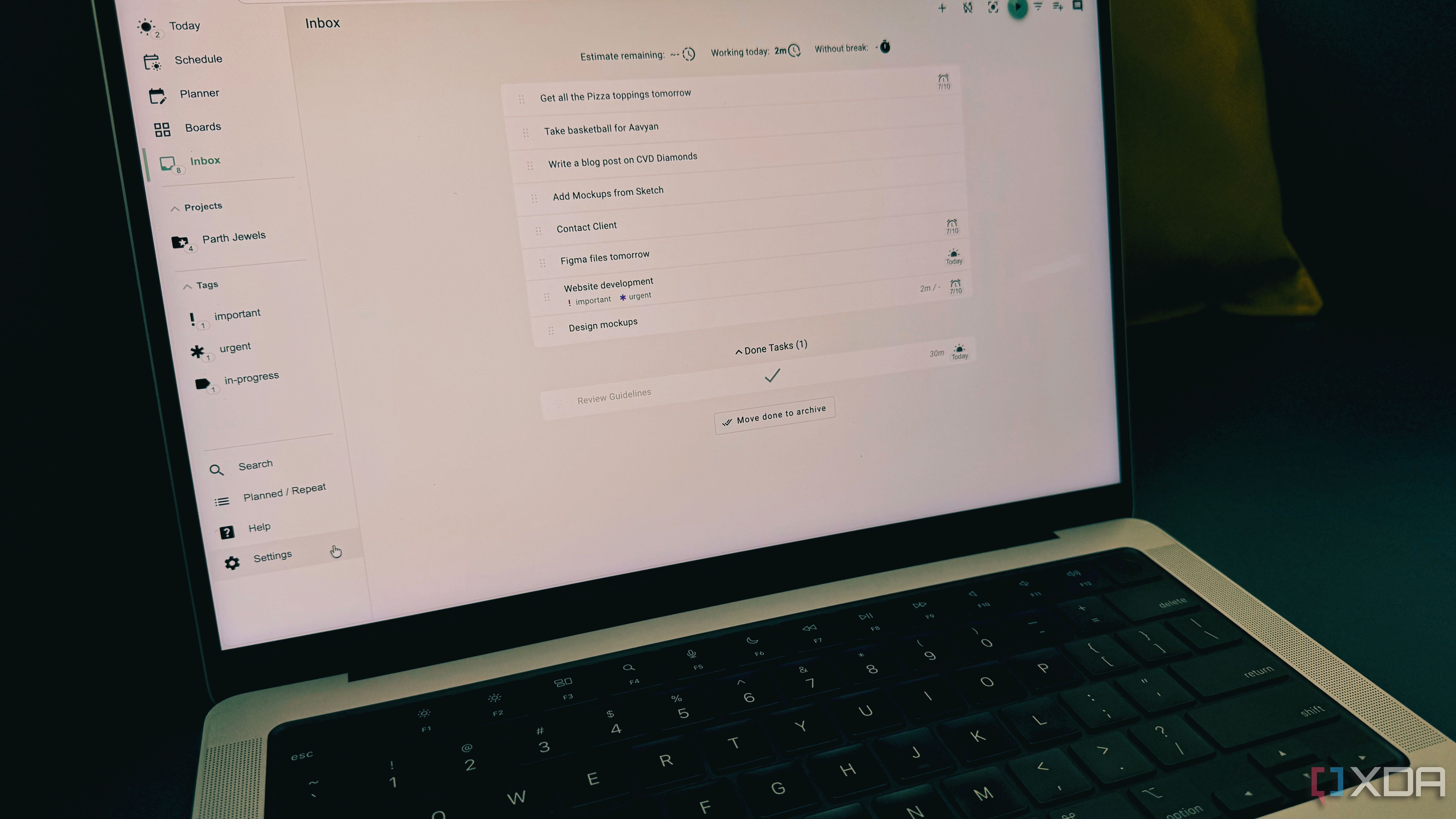 reasons I use Super Productivity