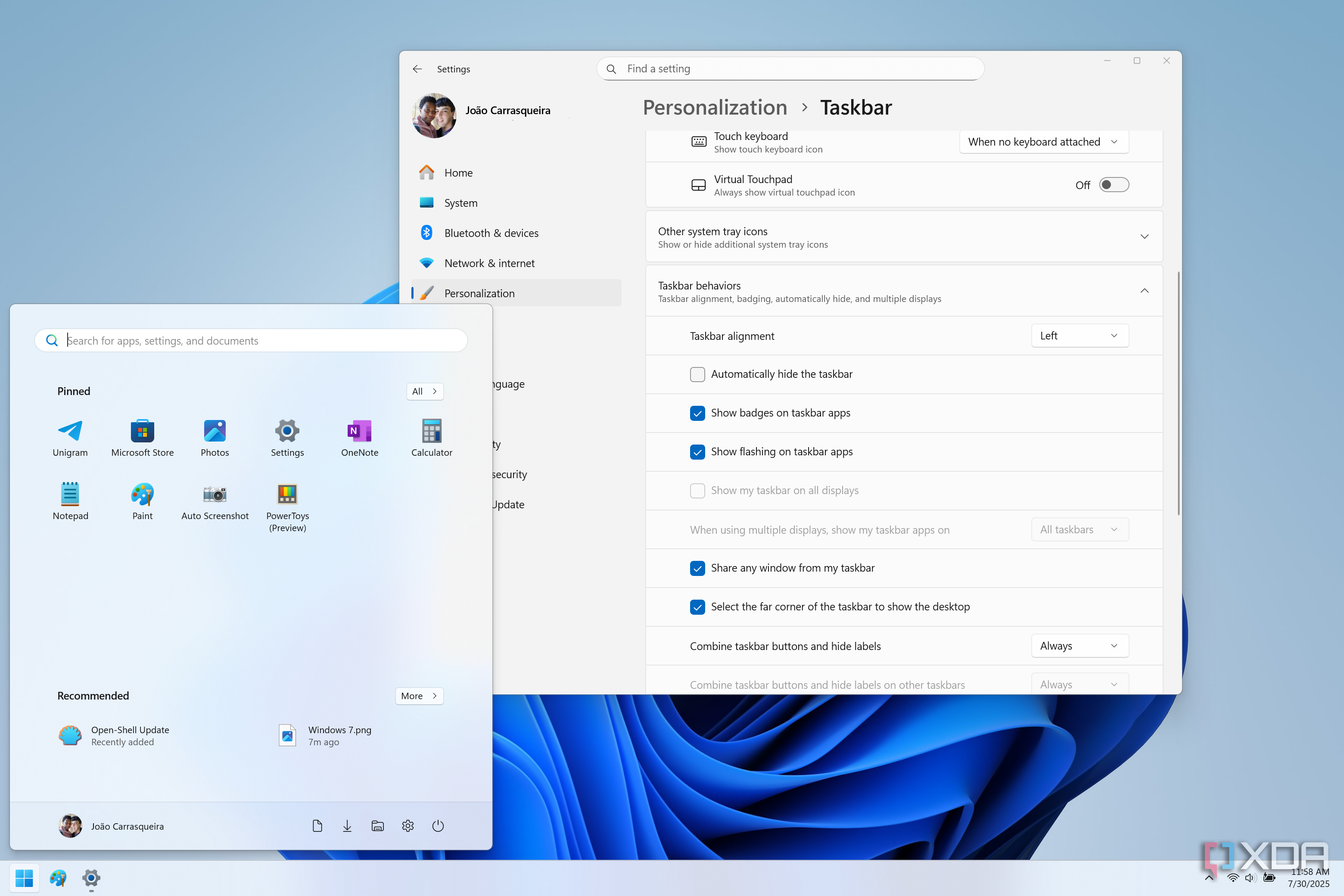 Windows 11 is finally getting a movable taskbar, and it only took ...