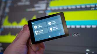 Showing server statistics on the WT32 SC01 Plus display
