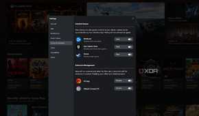 Libraries and Extensions on the Xbox PC app.