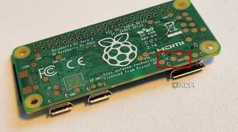 Raspberry Pi Zero 2W TV out solder pad