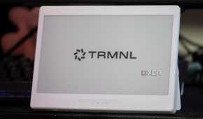 XIAO ePaper Panel showing the TRMNL logo