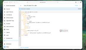 YAML file for turning off tv idle automation