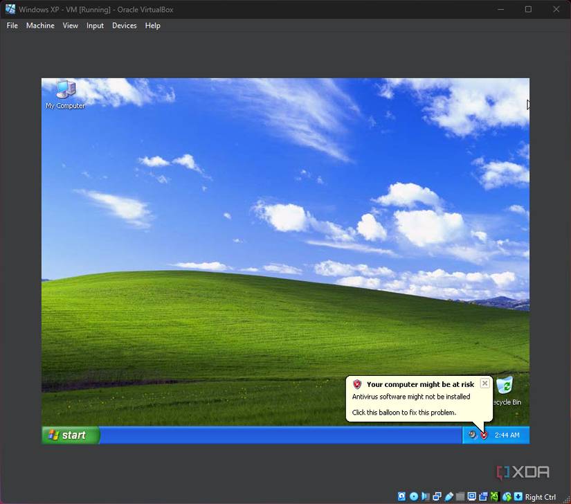 Stop Using Xp I tried running Windows XP on a modern laptop using a virtual machine ...
