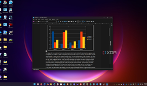 LibreOffice Writer running on desktop