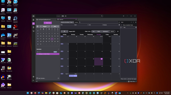shows calendars in Thunderbird Calendar