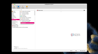Actions page in Task till Dawn