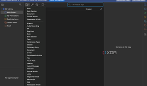 Adding a link on Zotero