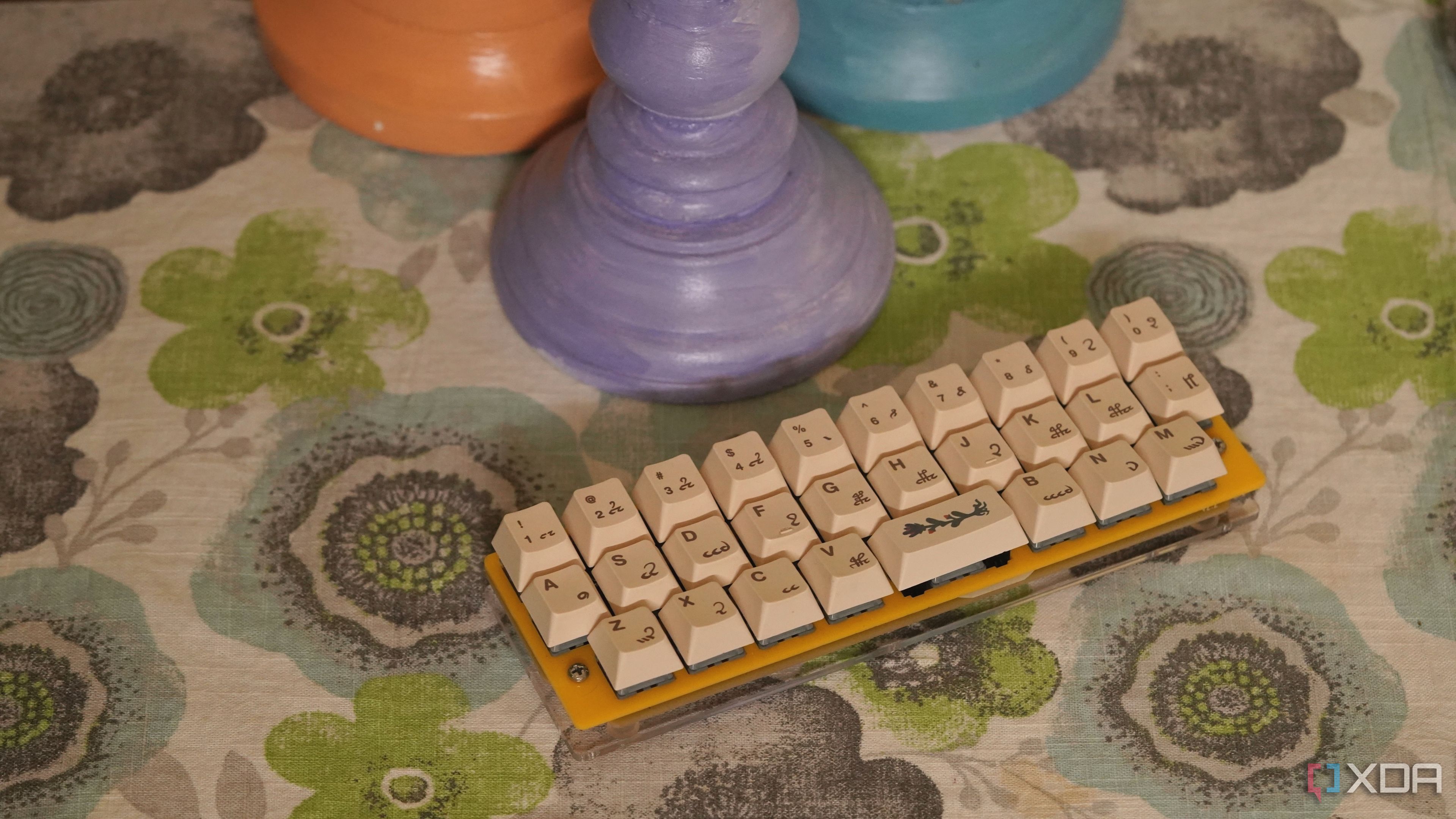 I bought the smallest keyboard I could, but I regret it