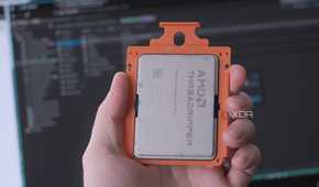 Holding Threadripper 9970X infront of Proxmox