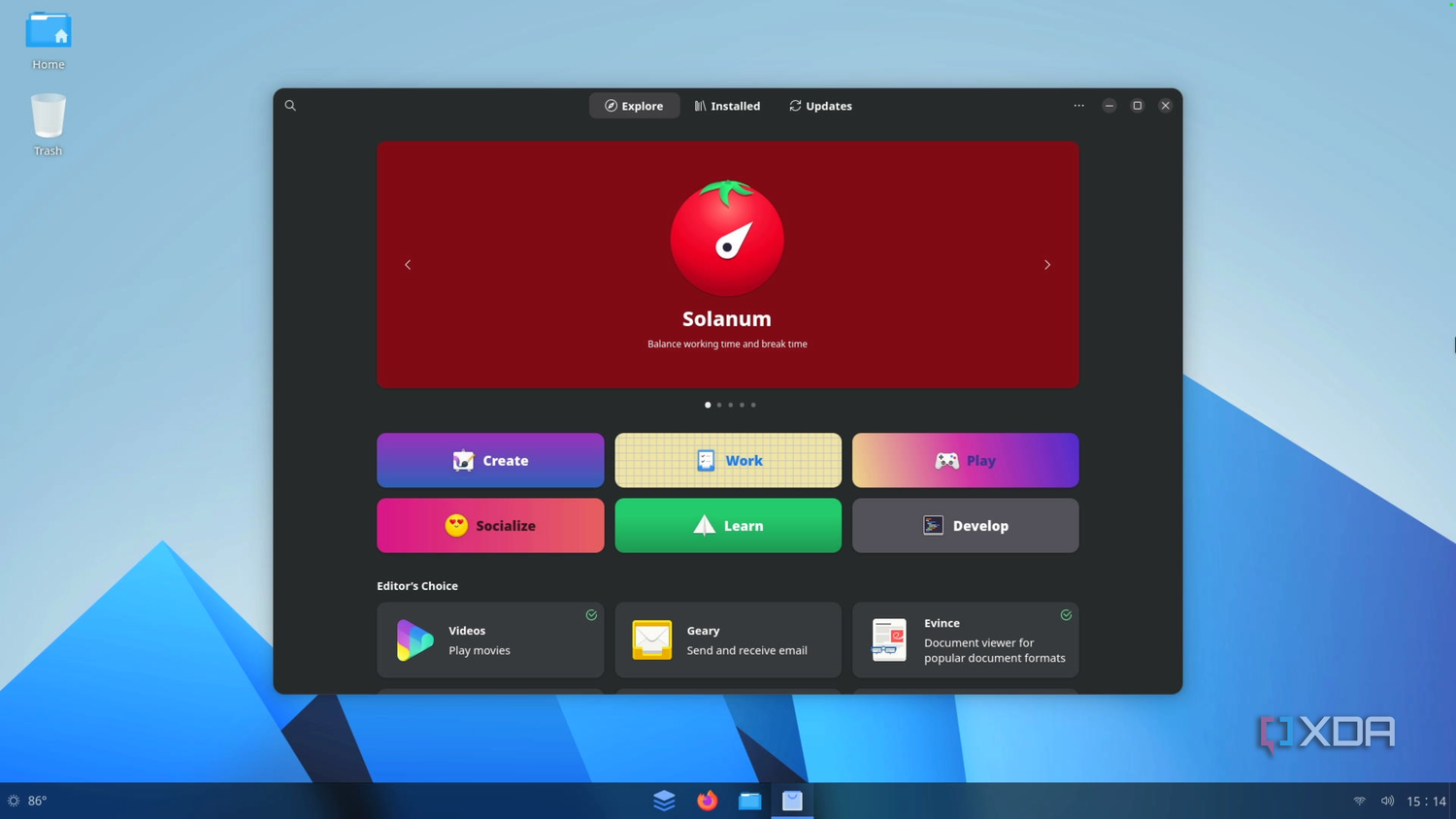 AnduinOS Software options_5