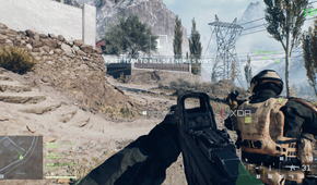 A screenshot from Battlefield 6's open beta.