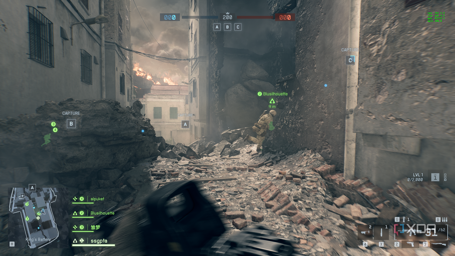 Movement in the Battlefield 6 open beta.