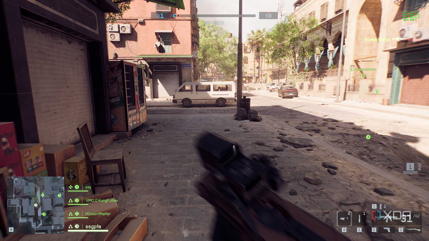 Movement in the Battlefield 6 open beta.