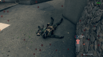 A dead player in the Battlefield 6 open beta.