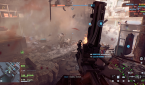 Reloading an LMG in Battlefield 6 open beta.